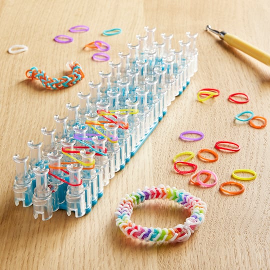 12 Pack: Rainbow Loom® with Metal Hook